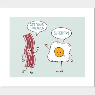 Bacon and Eggs Posters and Art